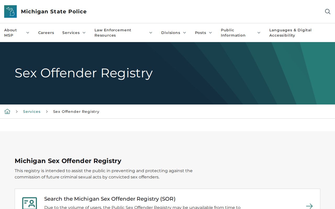 Clinton Township residents directory Michigan public safety registry search