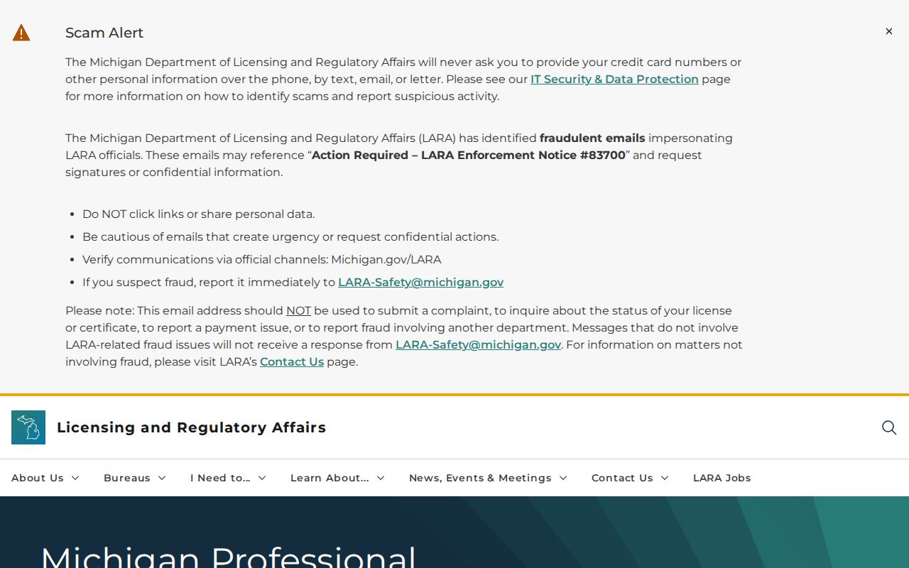 Clinton Township resident lookup through Michigan MiPLUS license verification